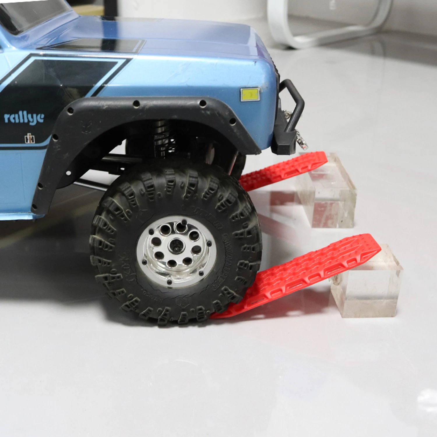 シミュレーション脱出ボード砂はしご救助ボード 1/10 1/8 RCクローラー Scx10 III II Trx4 Trx6 90046 VS4-10 H10 Yikongパーツ用