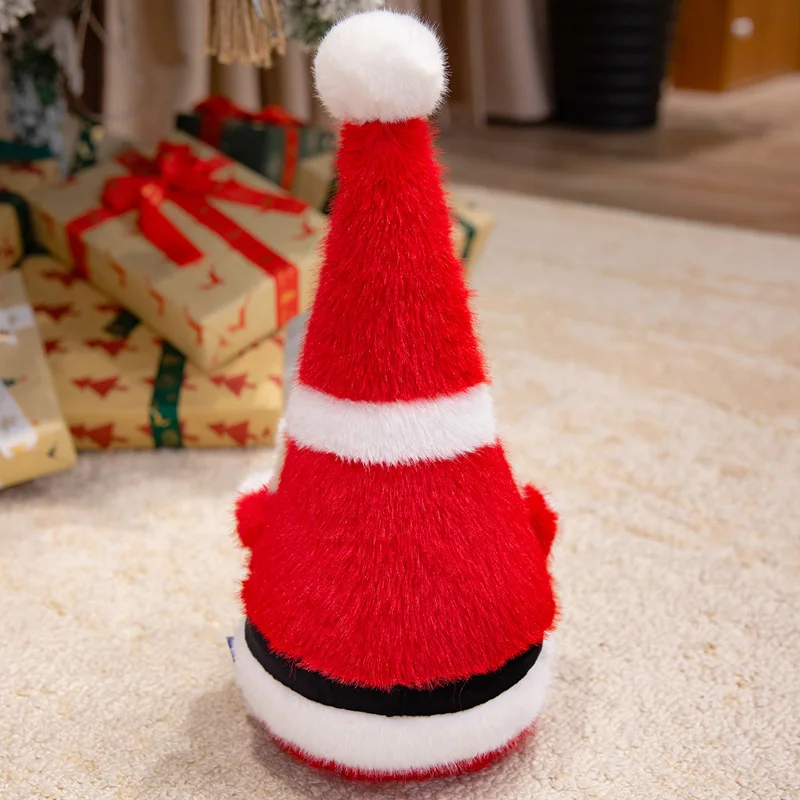 38cm Scandinavian Style Santa Claus Plush Toy Stuffed Soft Father Christmas Doll Christmas Tree Home Decor Kid Xmas Gift