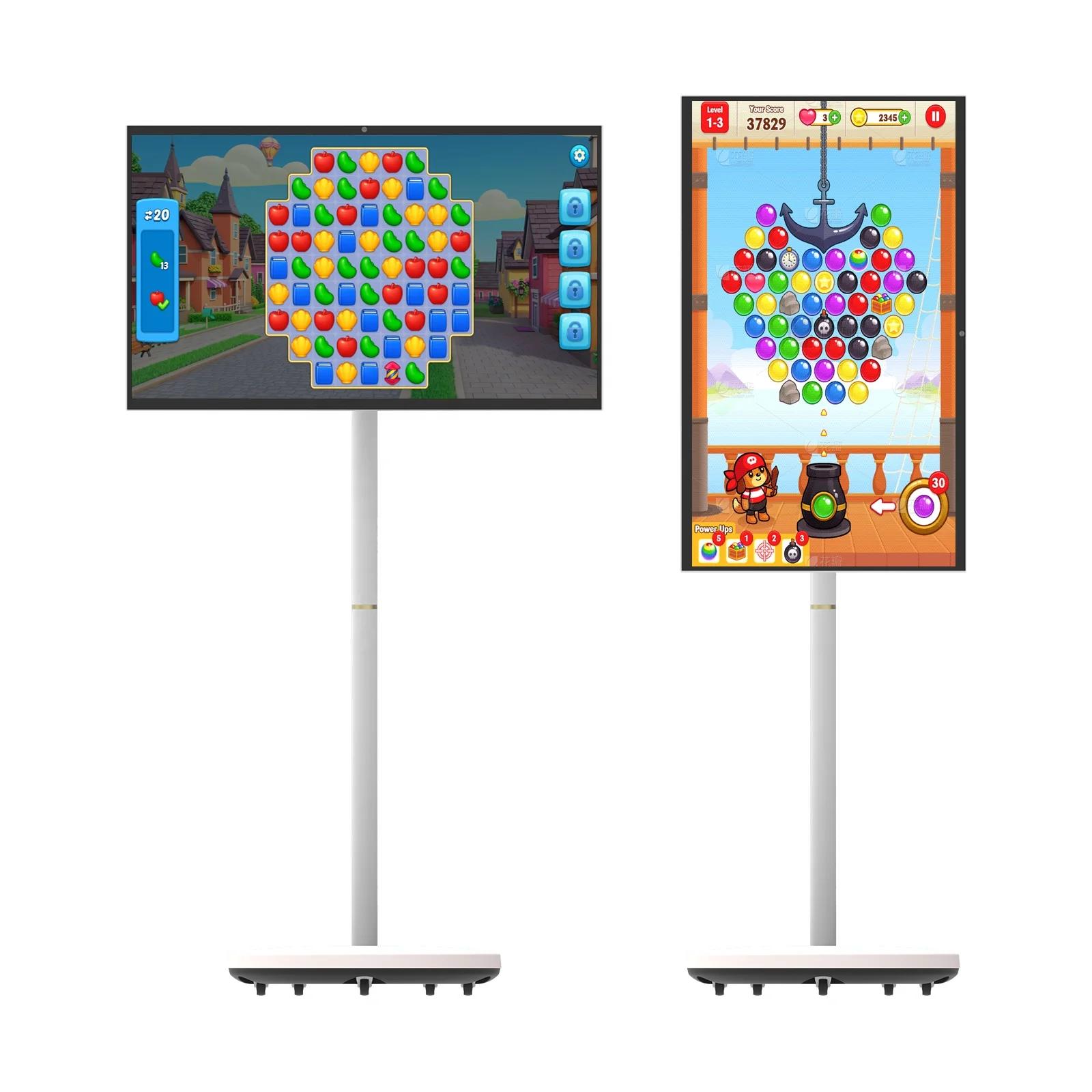 

Новый продукт: 24-дюймовый портативный телевизор с Wi-Fi, Android 12, Smart TV, планшет, 10-точечный сенсорный экран, монитор, вращающаяся на 360° подставка для телевизора