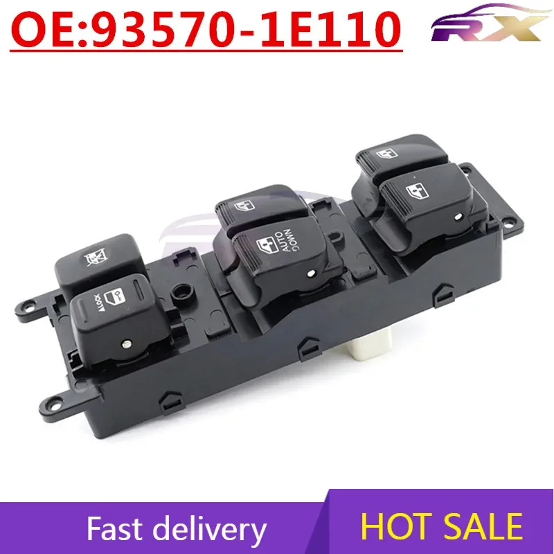 NEW:93570-1E110 Power Window Master Control Switch For Hyundai