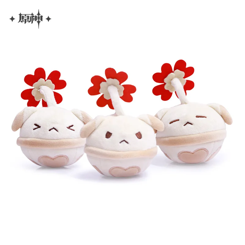 Official Genshin Impact Cute Plush Key Chains Klee Cosplay Bomb Doll Keychain Random One Piece Blind box Cartoon Pendant Keyring