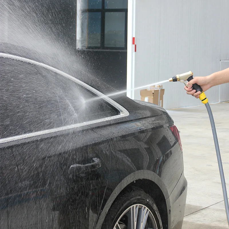 Household High Pressure Car Wash Water Gun, Pure Copper Head Multi-functional Sprayer for Car Washing Garden Watering view 2