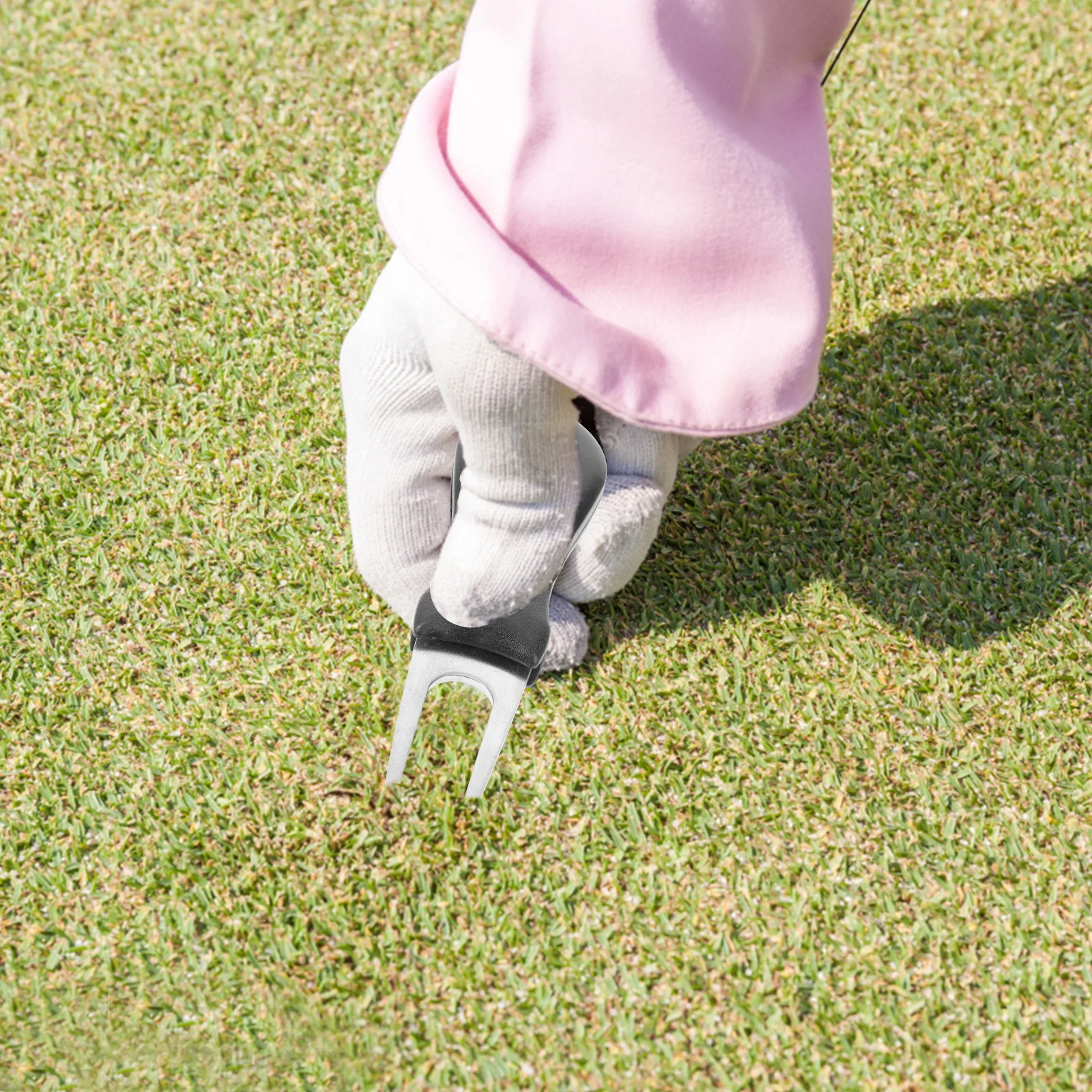 Вилка для ремонта Divot для гольфа, износостойкий аксессуар для гольфа, компактный инструмент для маркера мяча для тренировок на открытом воздухе, инструмент Divot
