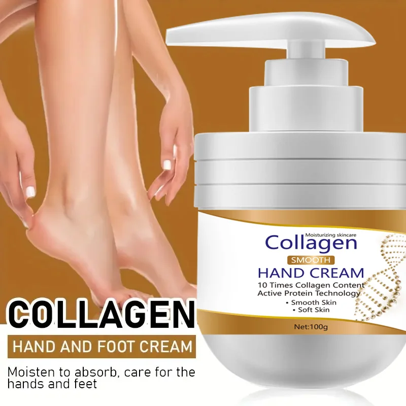 كريم الكولاجين لليدين والقدمين، مناسب لليدين والقدمين، العناية بالبشرة، العناية باليدين والقدمين، يحتوي أيضًا على ترطيب اليدين والقدمين، رائع في الصيف #5