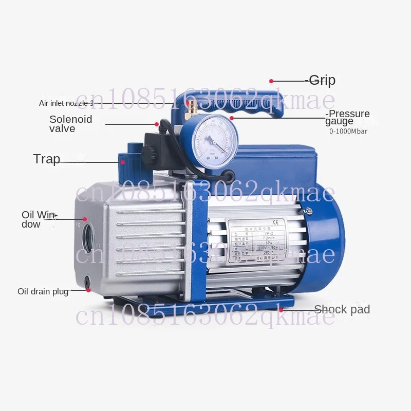 SVP-1 Vacuum pump single stage air conditioning pump 180W for installation of 1P air conditioning R410 R134a R22