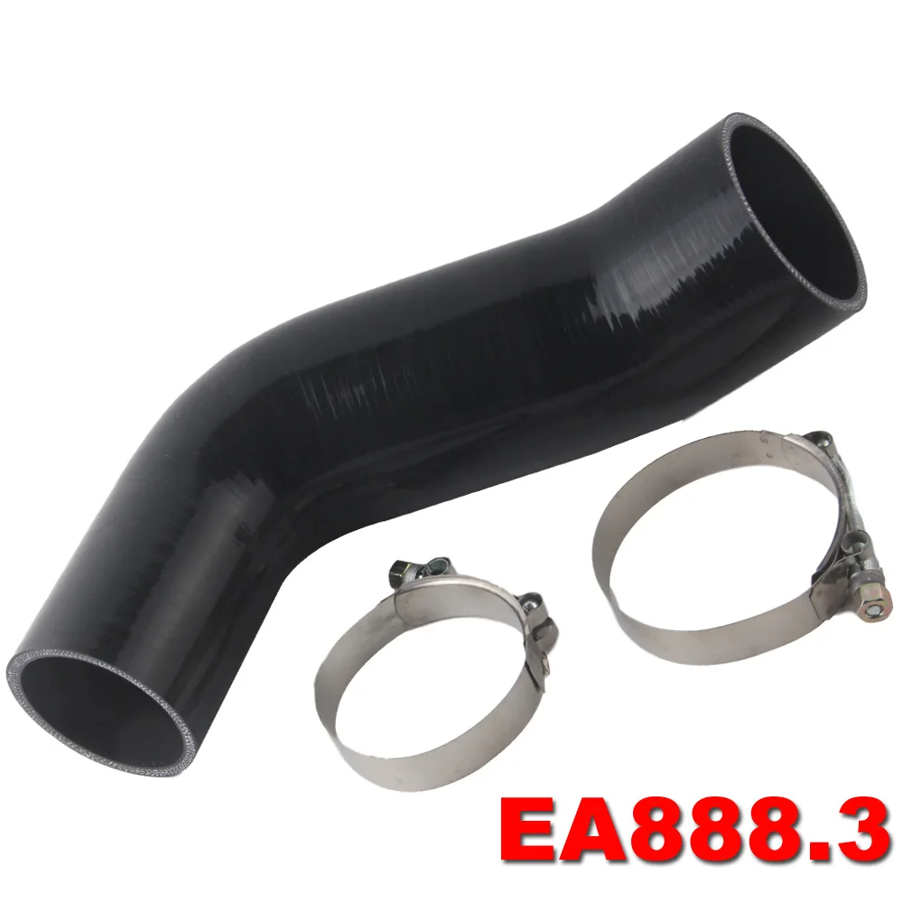 Silicone Turbo Inlet Elbow Tube Intake Hose For VW Golf MK7  R Audi V8 MK3 A3 S3 TT  2.0T 2014+ RED OR BLACK