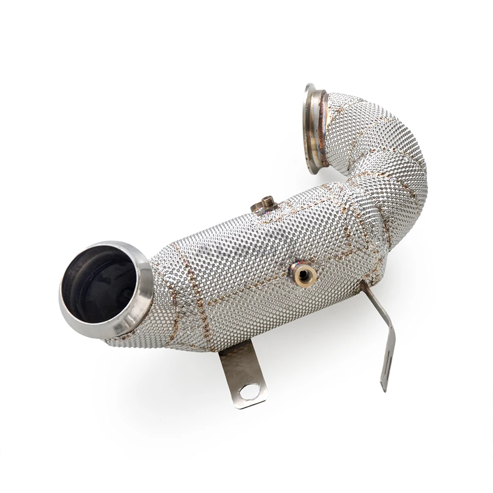 

For Mercedes Benz A45/A45S AMG 2.0T 2020-2024 High performance downpipe exhaust stainless steel insulated downpipe