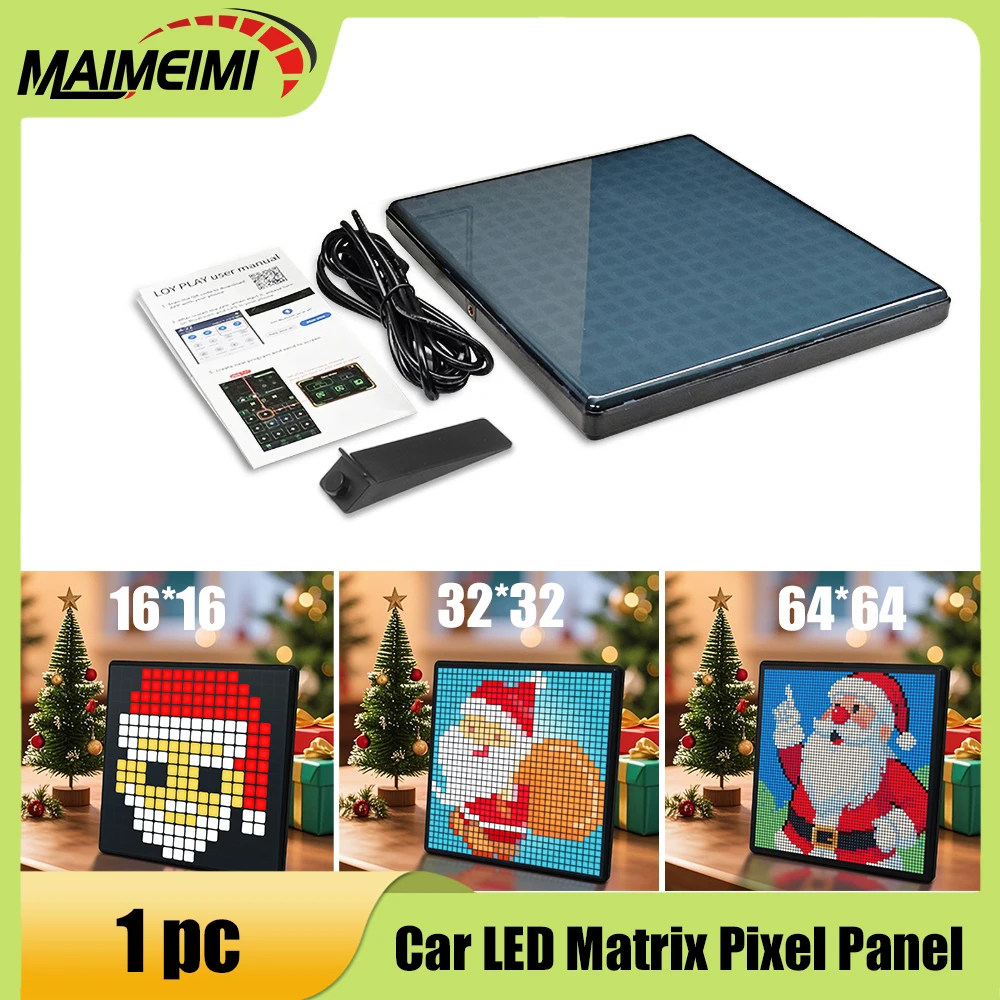 

NEW LED Matrix Pixel Display Screen APP Control RGB Night Light DIY Text Art Display Gaming Room Home Decoration Animation Frame
