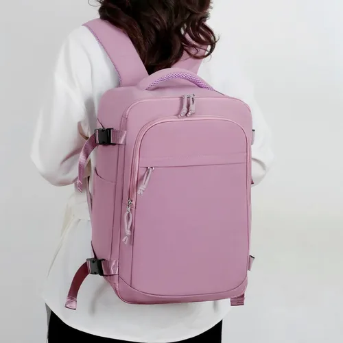 Imagen 2 del producto Mochila de viaje para exteriores, senderismo, desplazamientos, Camping, viaje de negocios, bolso de almacenamiento grande, ordenador portátil, equipaje, mochila escolar universitaria