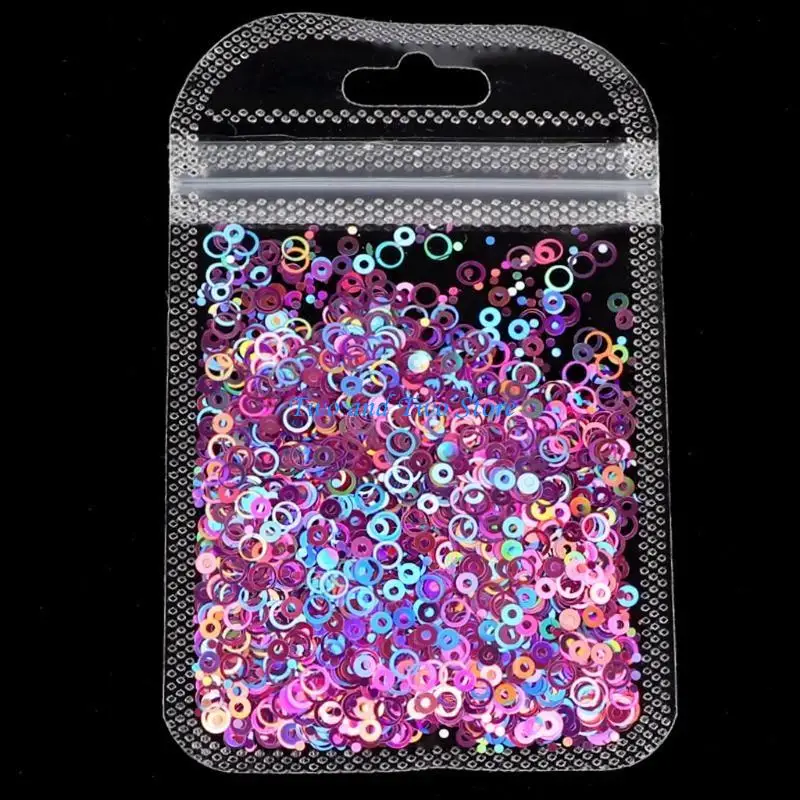 HX6F Chunky Glitter 10 Colors Craft Glitter for Resin Cosmetic Glitter for Nail Body Eye Face for Art Crafts
