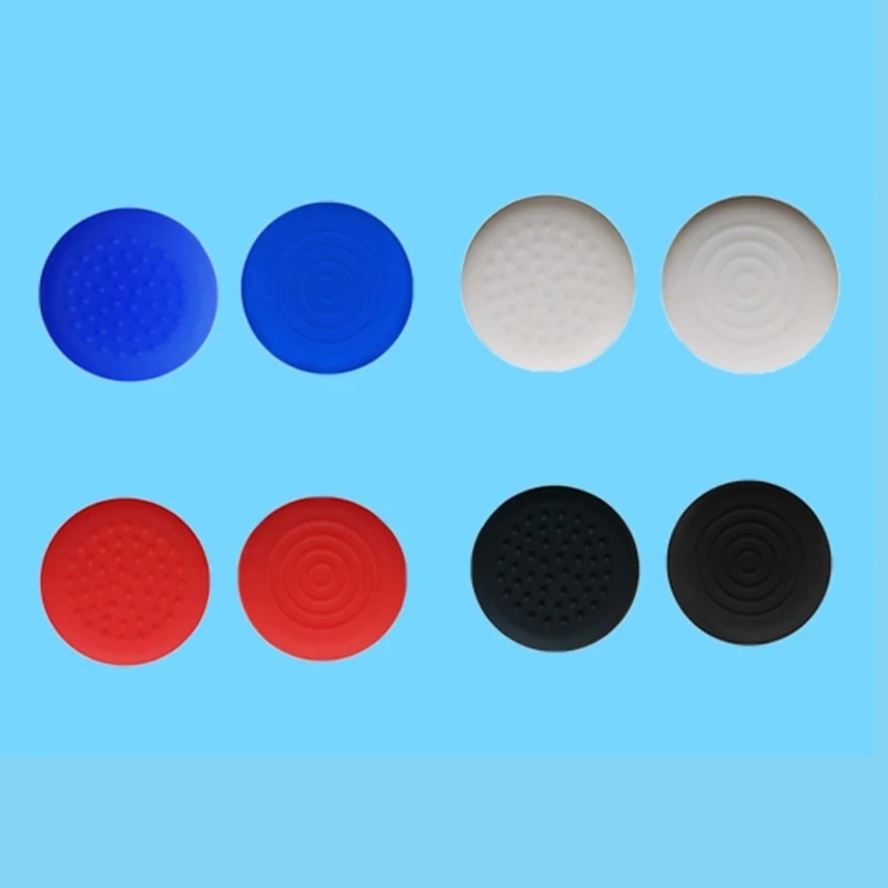16 pçs polegar vara tampões aperto silicone pele anti-skid rocker caps para ps vr2 controlador mangas polegar vara rocker capa