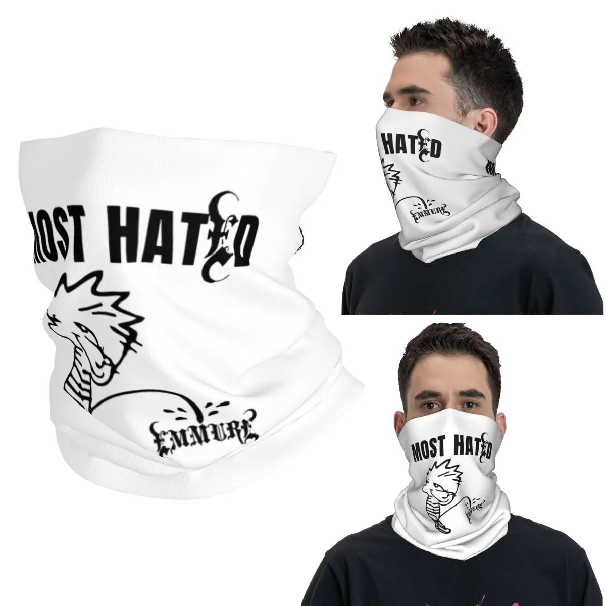 

Бандана Emmure, многофункциональный шарф с принтом, многофункциональный велосипедный шарф для занятий спортом на открытом воздухе для мужчин и женщин, моющийся, для взрослых
