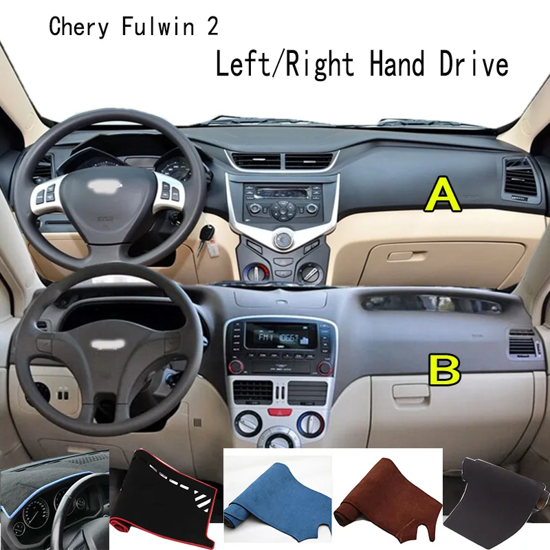 For ﻿Chery Fulwin 2 A13 Bolivia Accessories Dashboard Cover Instrument Panel Dash Mat Dashmat Protective Pad