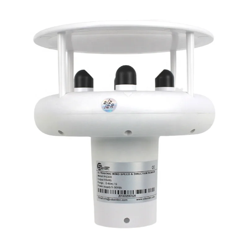 

SENTEC WS303 Factory Price Ultrasonic Anemometer weather station ultrasonic wind speed direction sensor