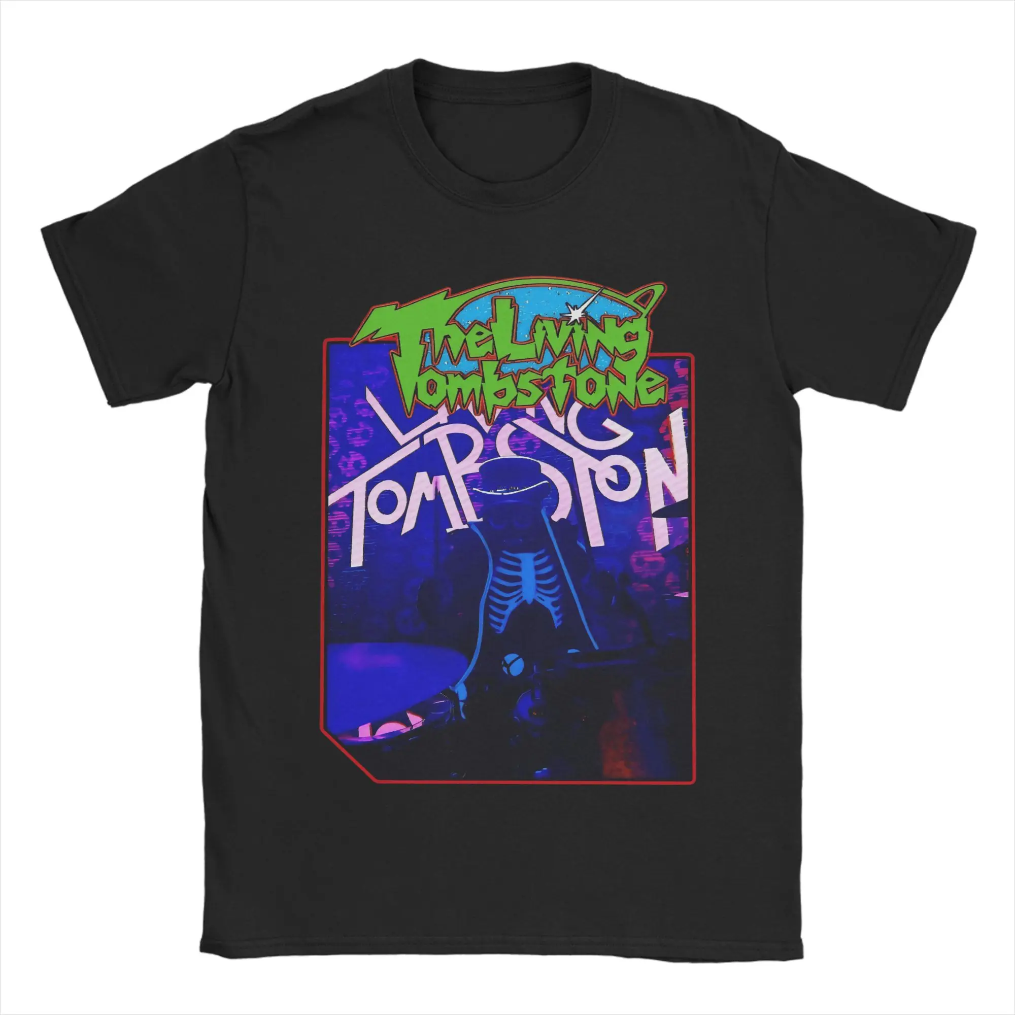 

The Livings Tombstones Band Cotton T-Shirt For Men Summer Street Style T-Shirts O-Neck Fashion Tees Big Size Dropshipping
