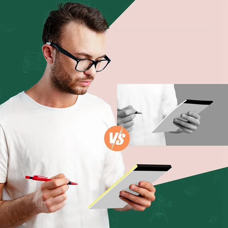 Bloc-notes perforé pour le travail, bloc-notes jaunes, durable, bien fait, petit bloc-notes, ligné universitaire, 5x8, paquet de 8