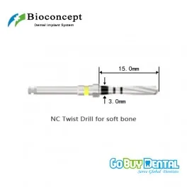 Bioconcept BV system Twist Drill φ3.0mm, length 15mm(351300)