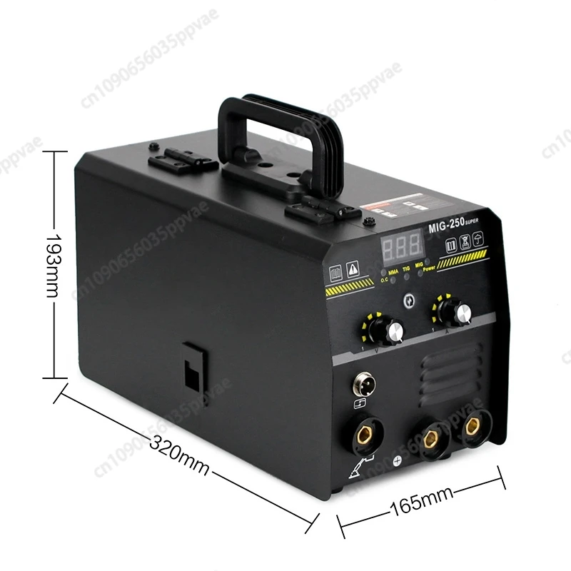 Máquina de soldadura 3 en 1, soldador MIG MMA TIG sin gas, 220V, inversor Digital portátil, equipo de soldadura para el hogar, bricolaje y profesional