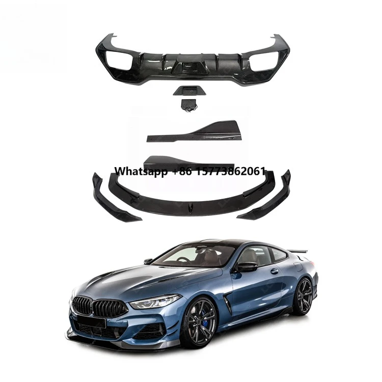 

Carbon Fiber AC Style Body Kit for 8 Series MT with Front Lip Rear Diffuser Side Skirts