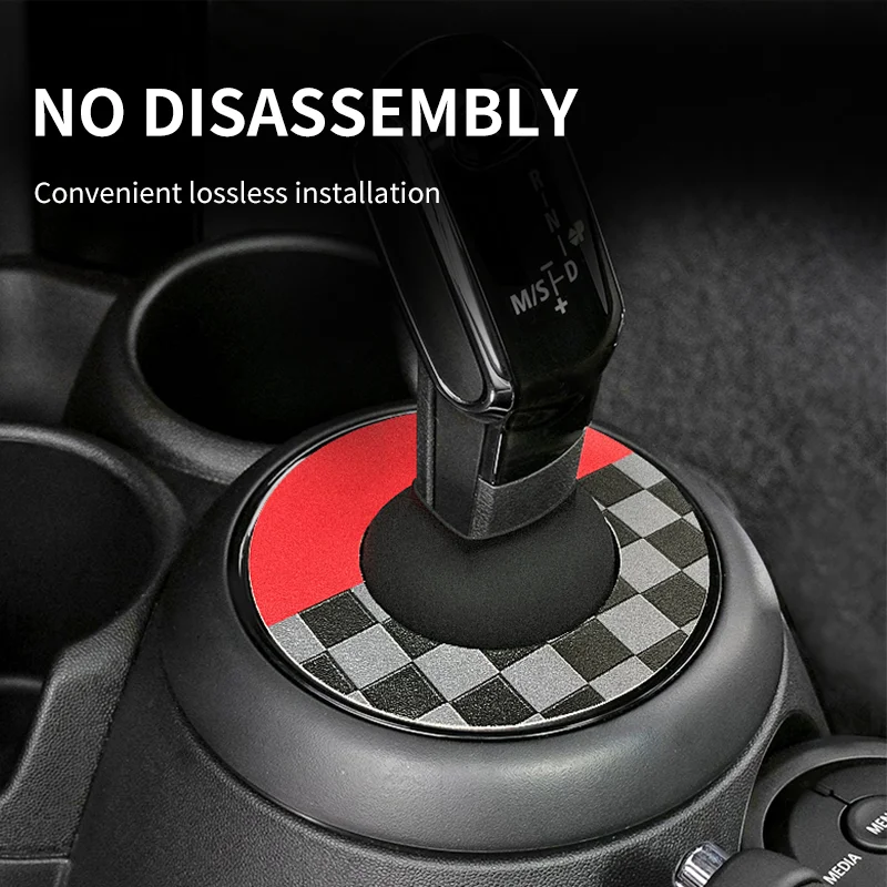 For Mini Cooper F56 F60 F54 F55 Clubman Countryman Gear Shift Lever Dust Proof Cover Car Protective Cover Decorative Accessories 3