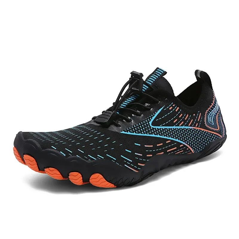

ELUVA Aqua Men Water Breathable Ultralight Wading Shoes for Swimming Running Fishing Yoga Non-Slip Quick Dry Sports Sneakers