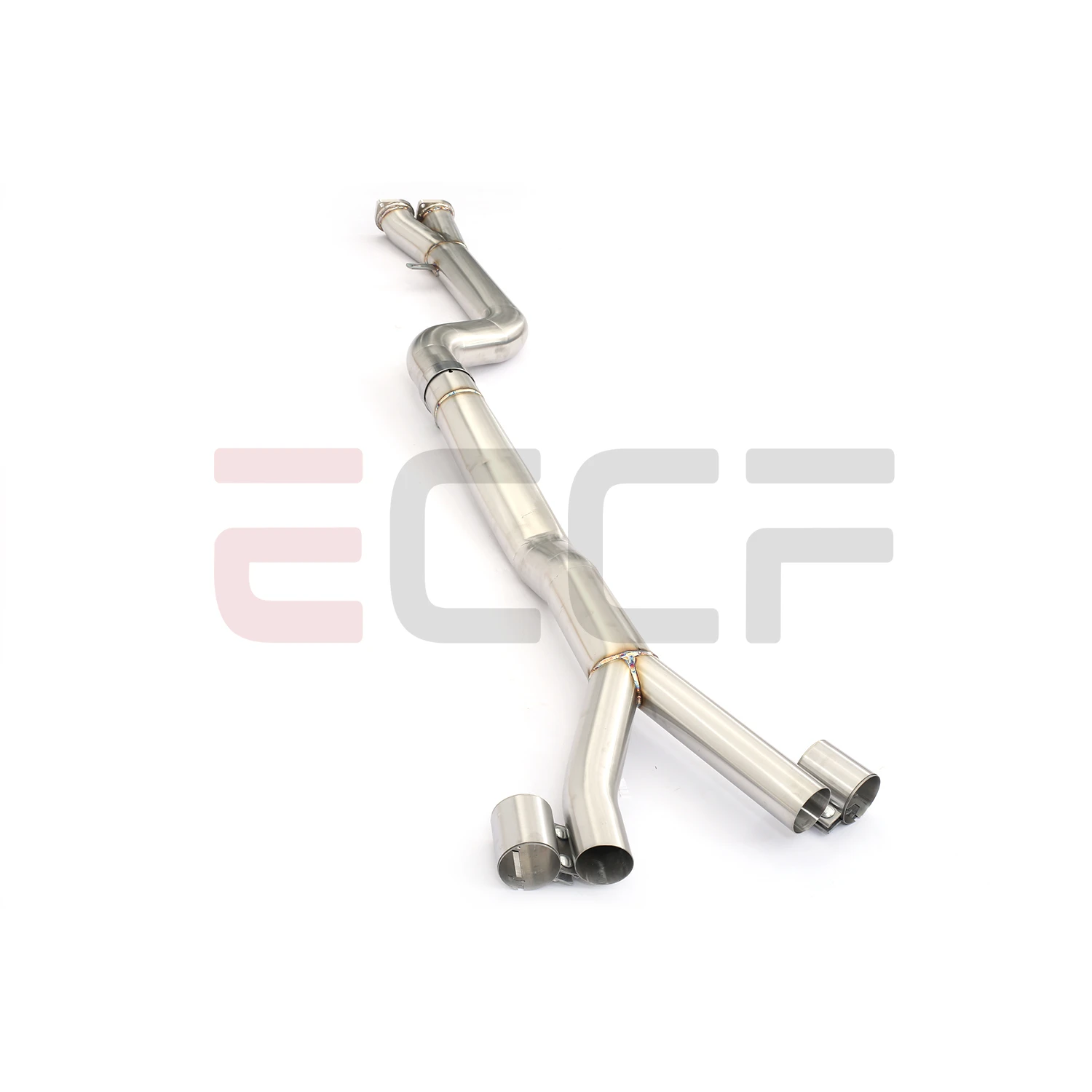 Sporty Stainless steel 3.5 inches Mid pipe For BMW S58 X3M F97 X4M F98 Aggressive Sound Plug and Play Performance Upgrade