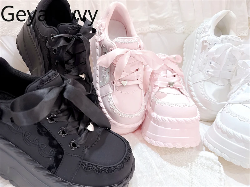 

【Restock/In Stock】Cake Lailai GURURU Original Multi-Color Cute Girl Versatile Thick-Soled Sneakers