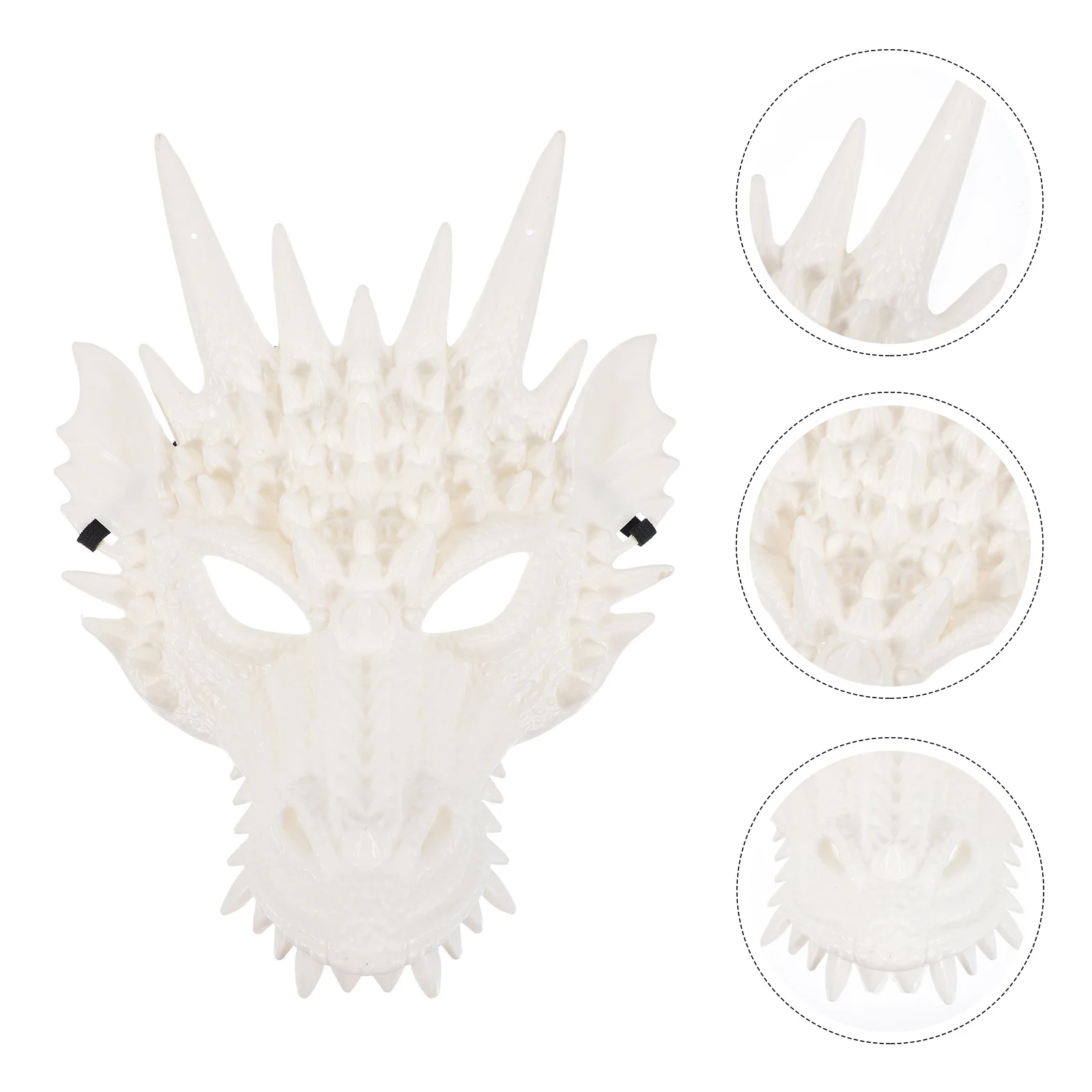 

Full Faced Dragon Mask Plastic No Fading Deformation Masquerade Party Prop Costume Accessory Halloween Carnival Drachen