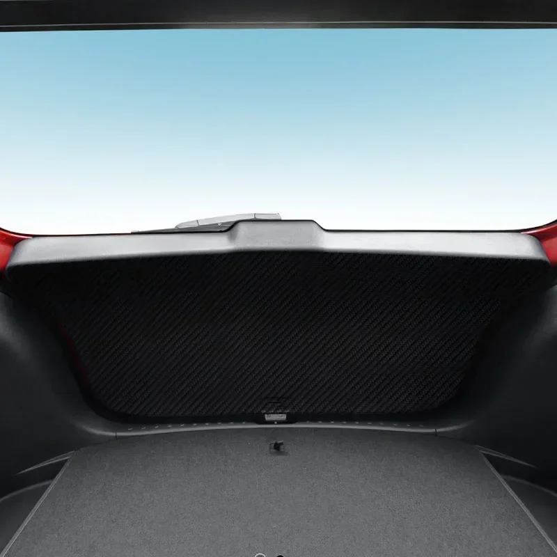 Car PU Leather Mat Anti-kick Cushion Trunk Weather Tailgate Sticker For Hyundai Creta IX25 GS SU IX35 Tucson LM 2010-Present