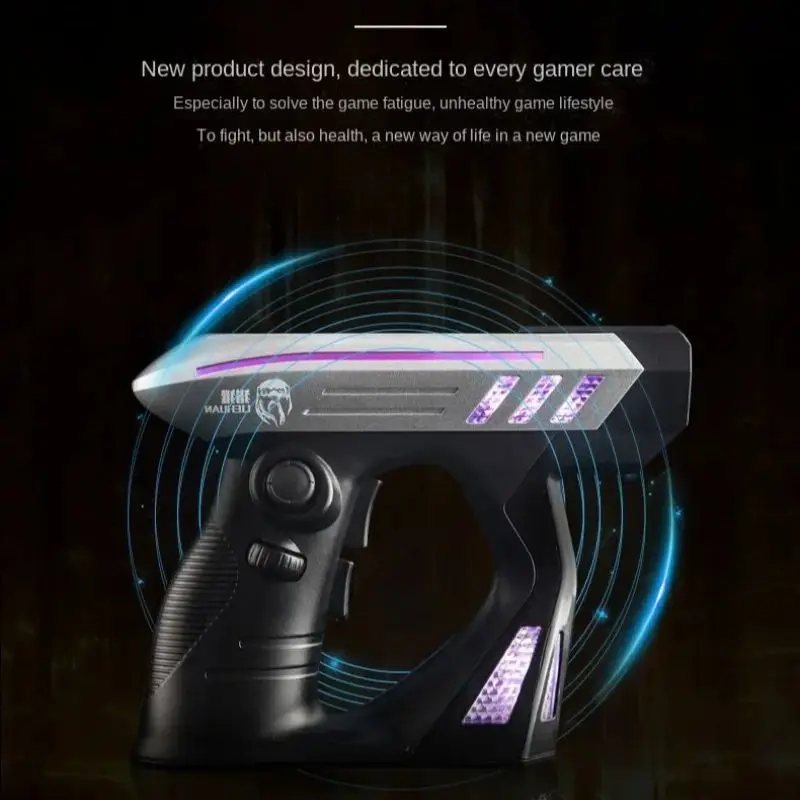 Vertical Grip Gaming Mouse With Operating Joystick Breathing Light 4000 DPI  Ergonomics 3D Stereo Wired Mouse For FPS Games