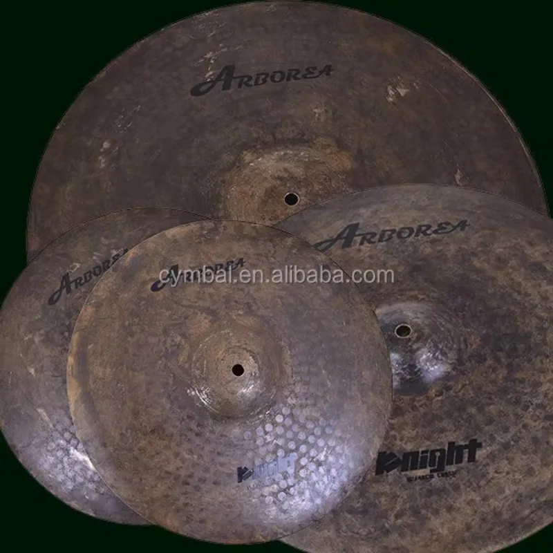 Picture 3: Handmade Raw CYMBAL ,Knight Series Cymbals Customized