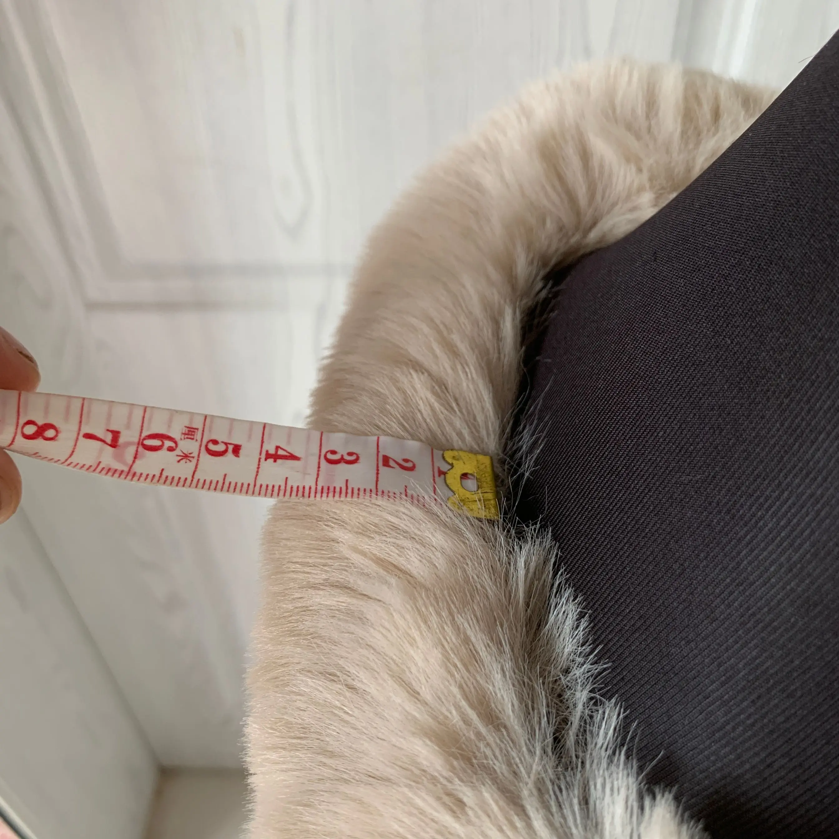 Damen Mode Kunstpelzmantel Super Angesagter Herbst Winter Kurzer Kunstfuchspelz Flauschige Jacke Hochwertig 7XL Damen Pelzmäntel – Detail 38