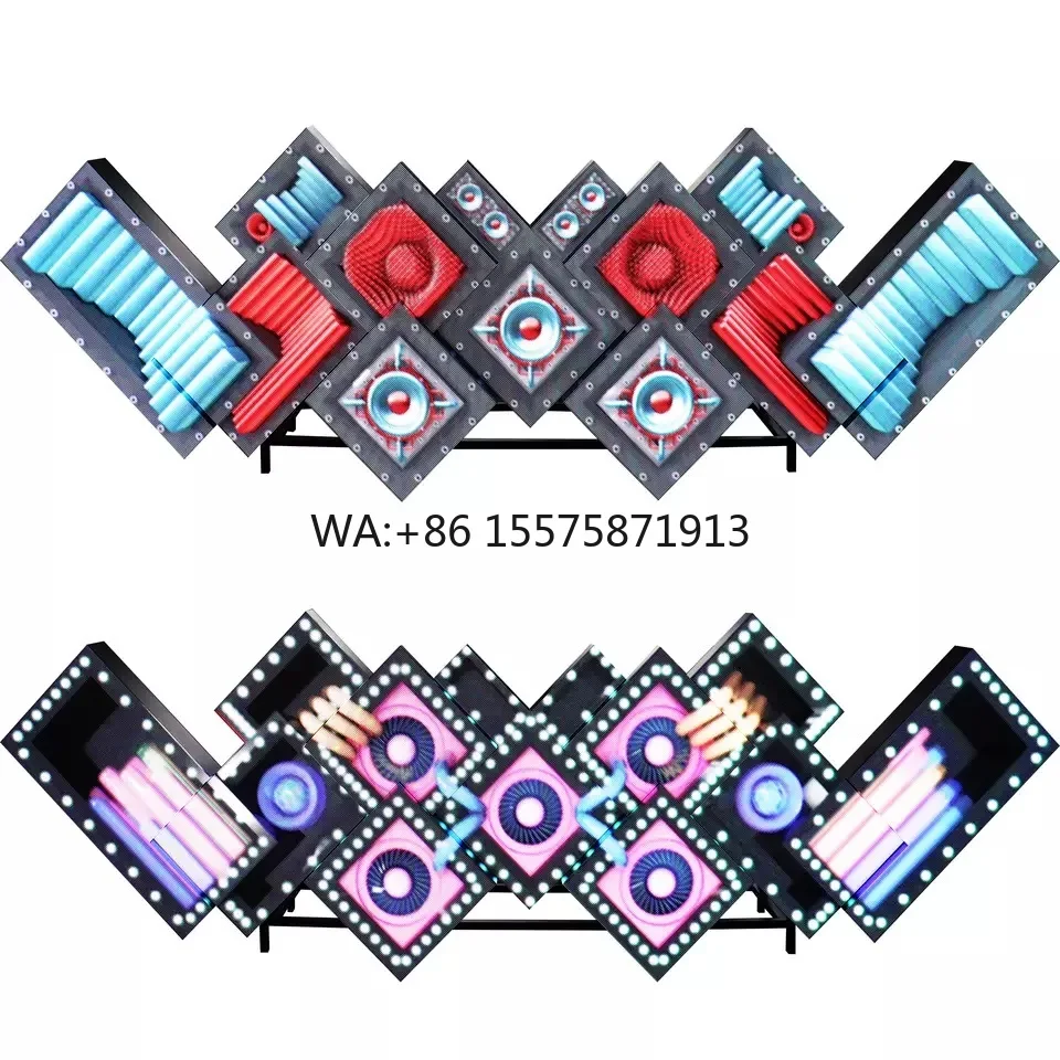 Butterfly LED DJ Booth HD Digital LED Night Club DJ Led Display