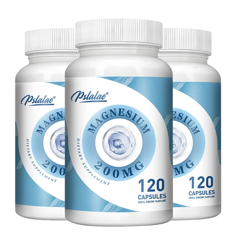 

Magnesium - Helps Joint & Heart Health and High-quality Sleep Muscle Relaxation Relieve Anxiety