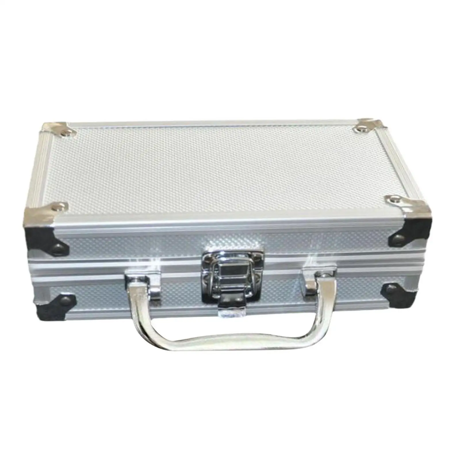 Pojemnik na chipy ze stopu aluminium, uchwyt na chipy, organizer, puste etui do transportu