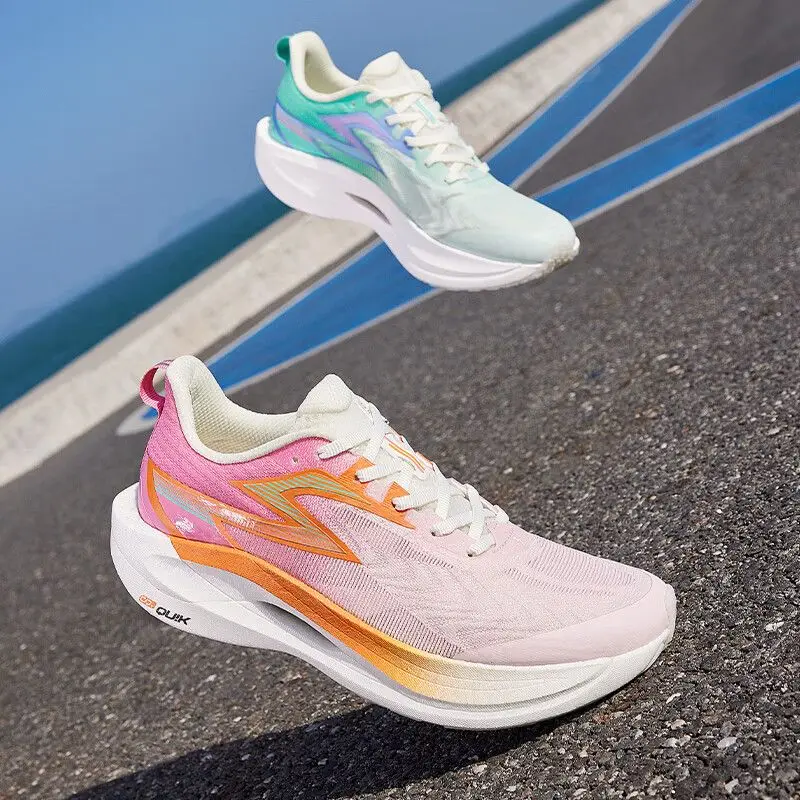 361 Flying 2ET corriendo nuevo ligero absorción de impacto entrenamiento físico profesional maratón carreras zapatos para correr hombres