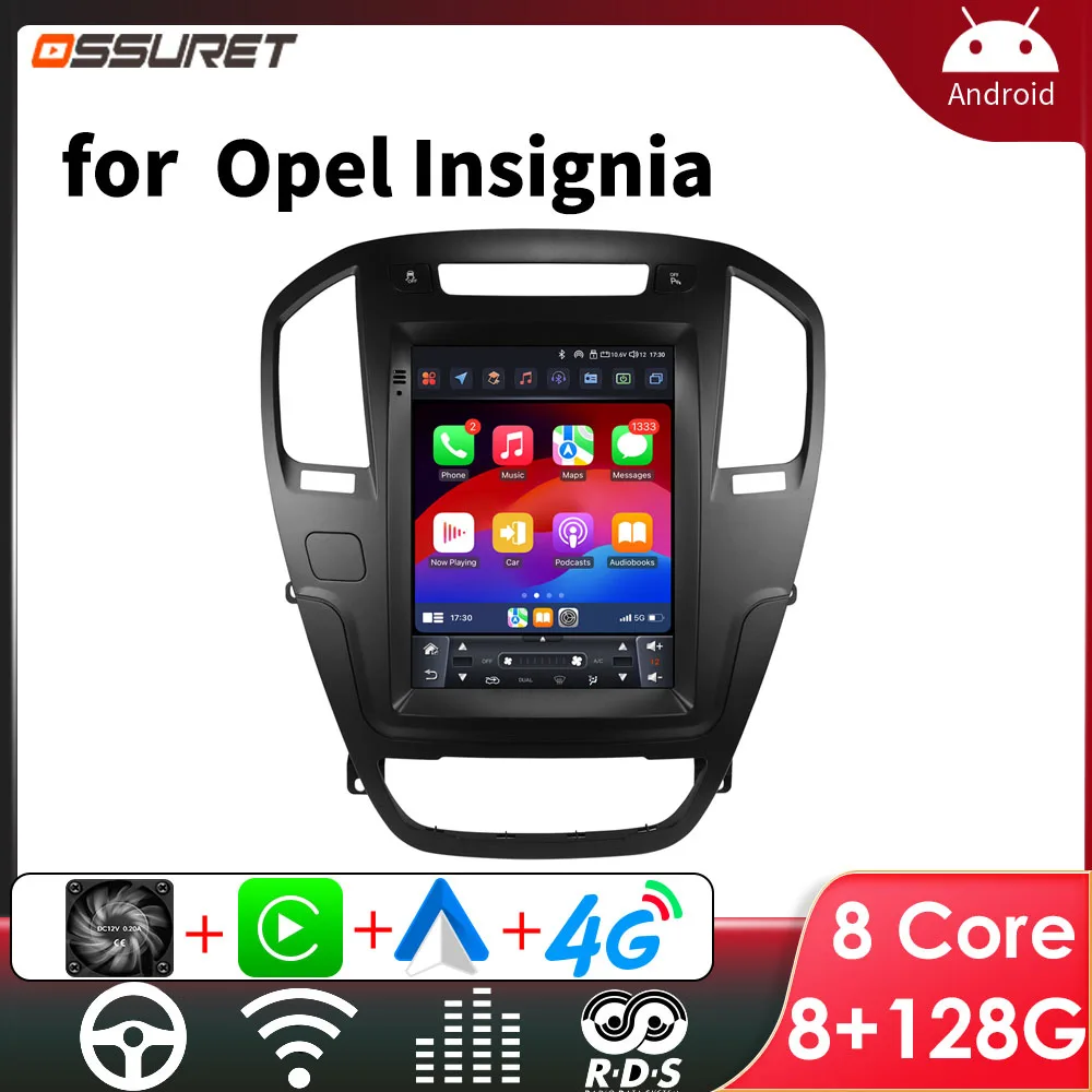 Estéreo de Radio de coche Android para Opel Insignia Buick Regal 2009 - 2013 reproductor Multimedia inalámbrico… — oferta en AliExpress