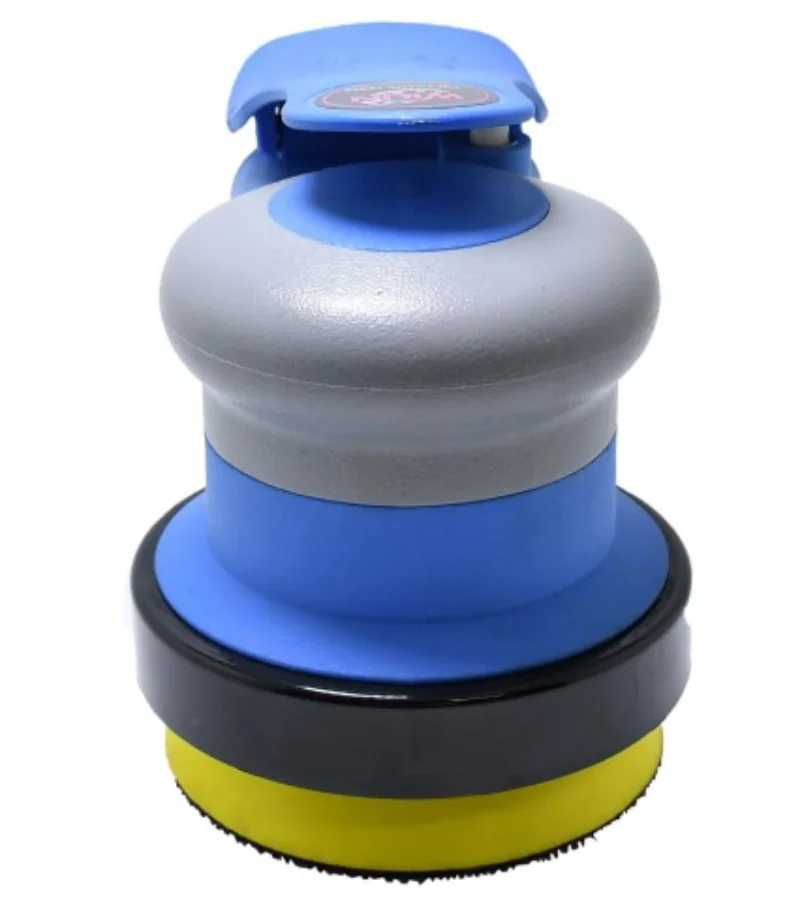 Pneumatic Randow Track Sander 3 "75Mm 13000Rpm untuk Alat Pemoles Diy Pekerjaan Kayu Bodi Otomatis untuk Menghilangkan Karat