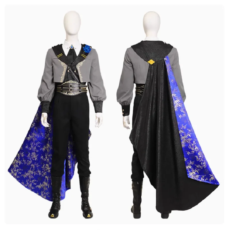 Hot selling Safiros cosplay costume blue rose thorn night dress cosplay costume customization