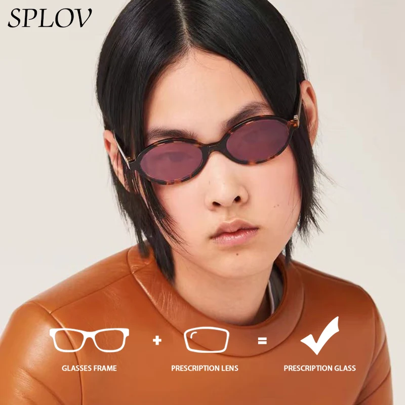 

SPLOV Professional Customized Prescription Sunglasses Small Frame HD Lenses Polarized Prescription Glasses for Women