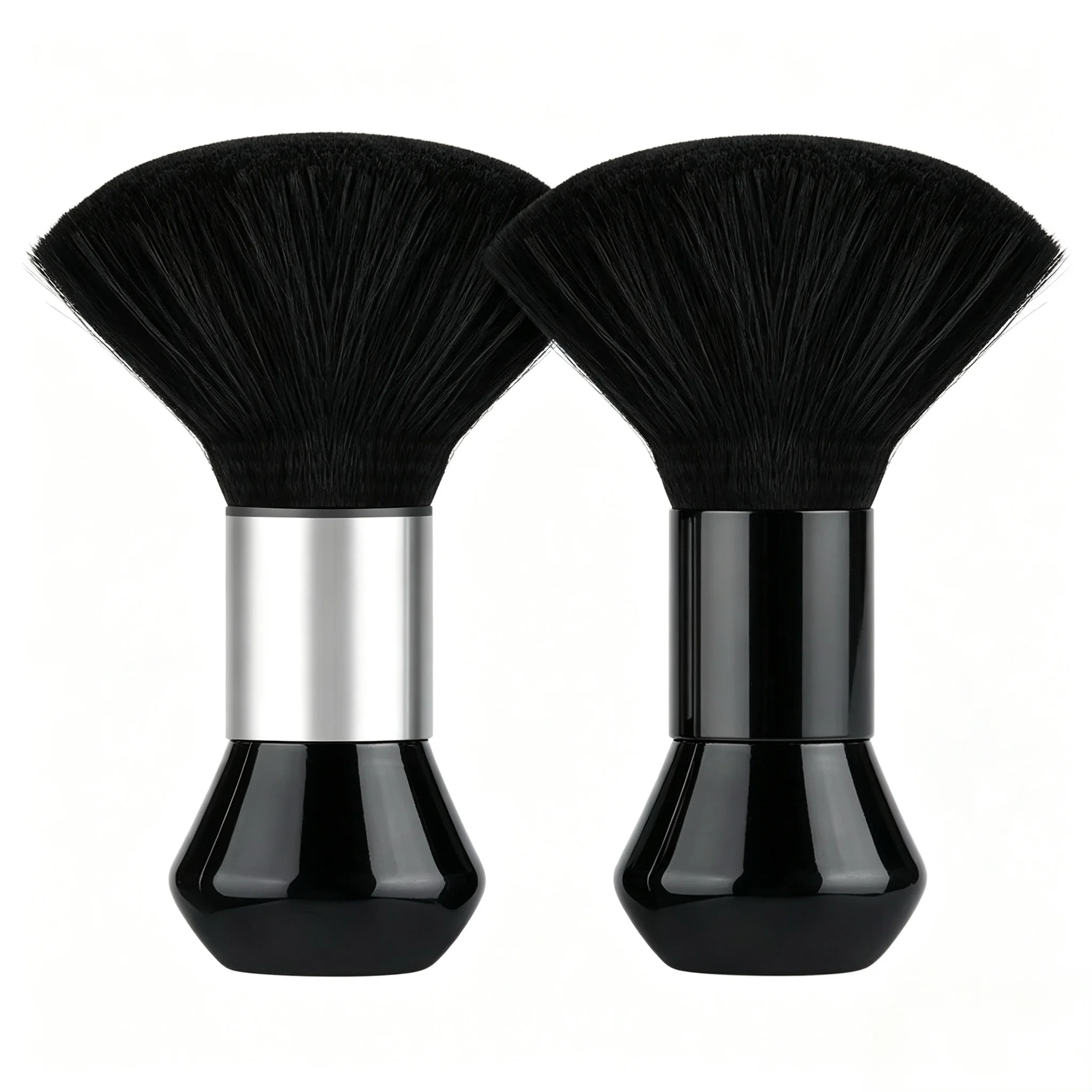 Soft Barber Neck Dust Brush Gentle Grooming Brush for Hair Trimming Multipurpose Tool for Neck and Facial Surface Cleaning