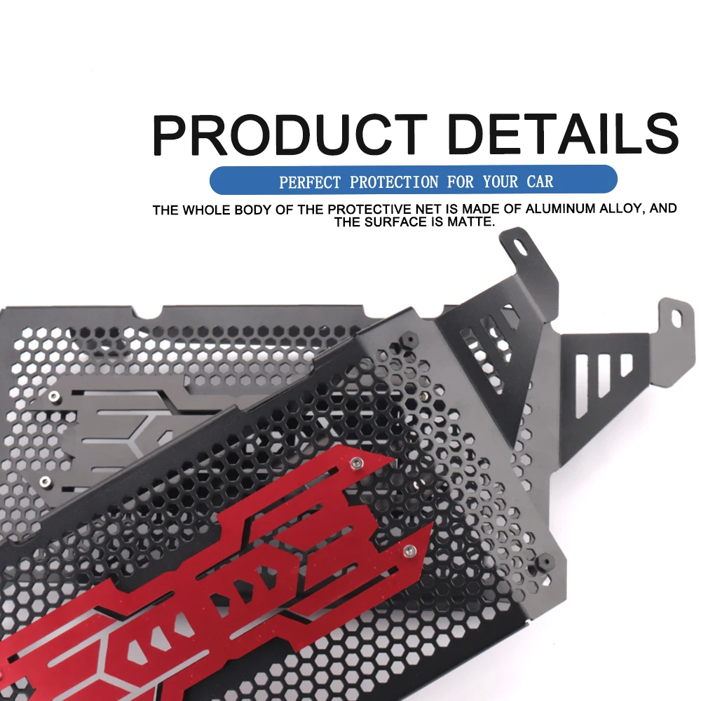 Fit For HONDA CRF300L CRF300 CRF 300 L 2021-2023 Motorcycle Radiator Guard Grille Oil Cooler Cover Aluminum alloy 2022