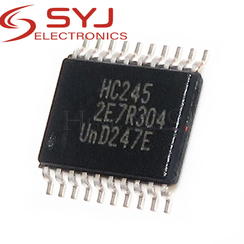 10pcs/lot 74HC245PW 74HC245 HC245 TSSOP-20 In Stock