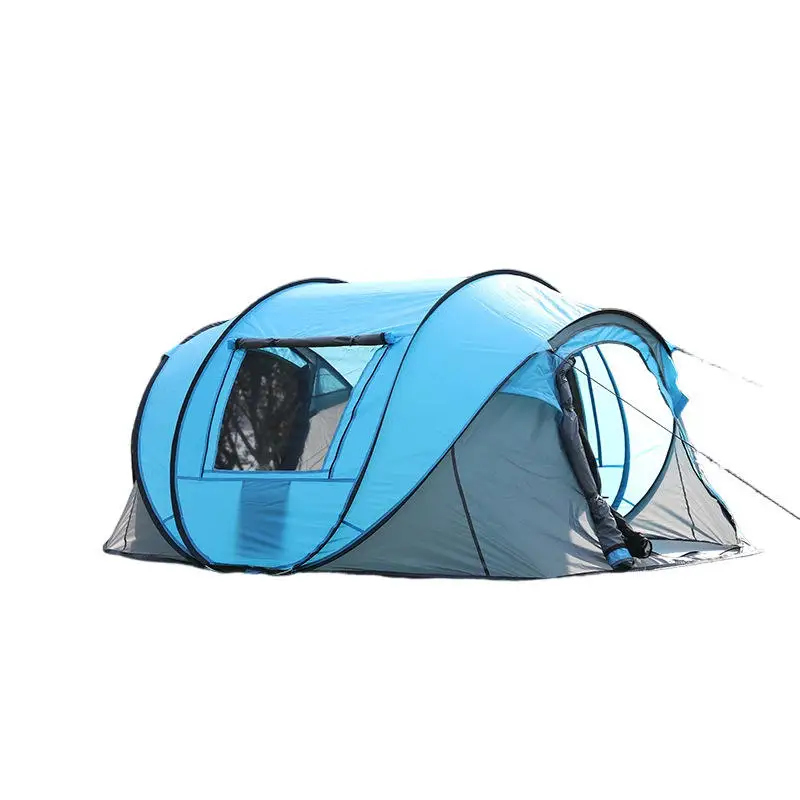 Foldable Telescoping Pop Fully Automatic Quick-Setup Ready-to-Use No Setup Required 1500 2000mm Waterproof Four Camping Tents