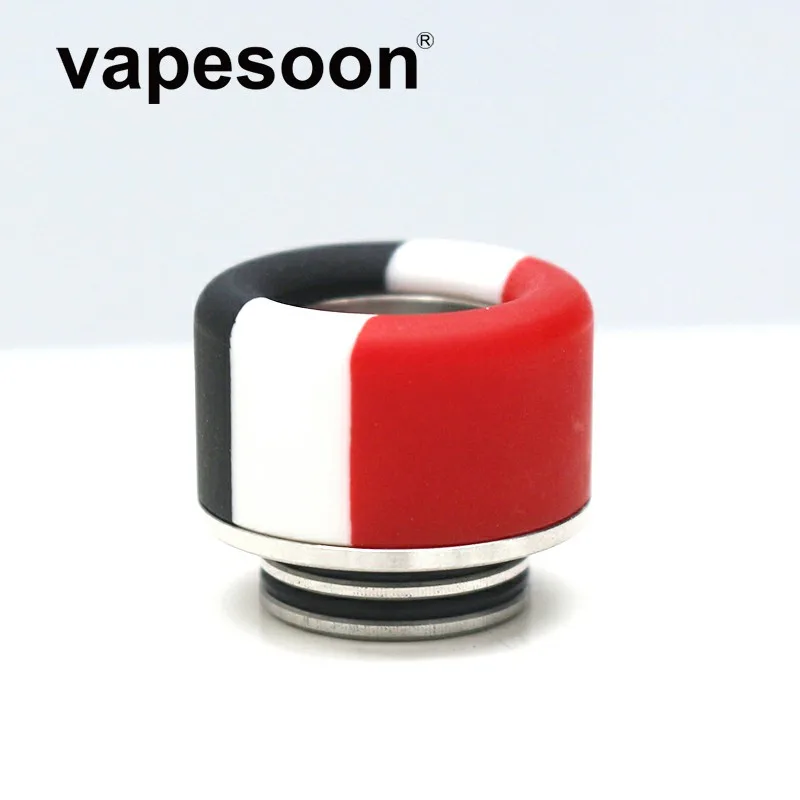 810 Stainless Steel With Resin Drip Tip Colorful Mouthpiece