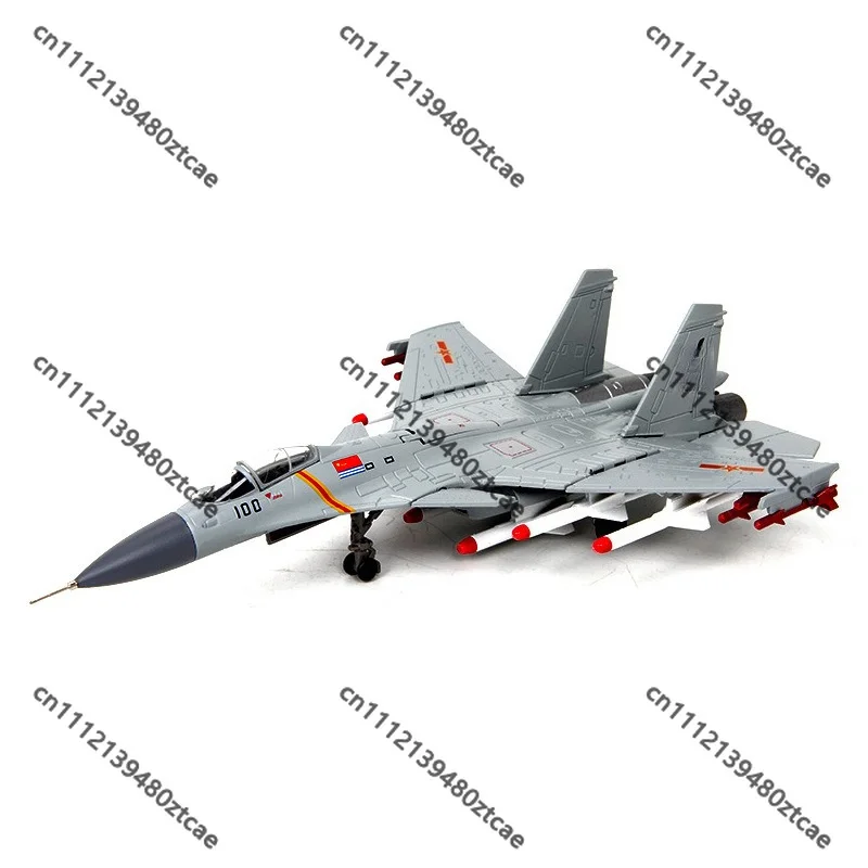 1:100 Scale J-15 Fighter Alloy Model, Static Aircraft, Collection Ornament Gift