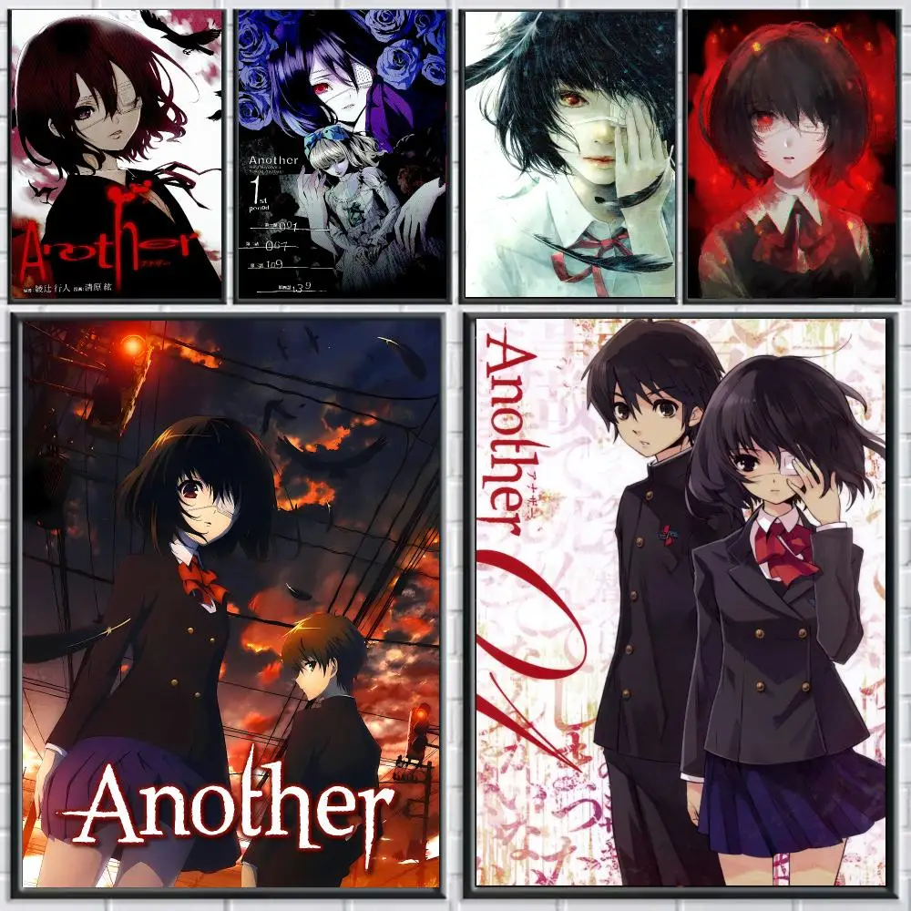 anime A-Another-R Poster Peel and Stick Wall Art for Cafe Office Bar and Home Decoration
