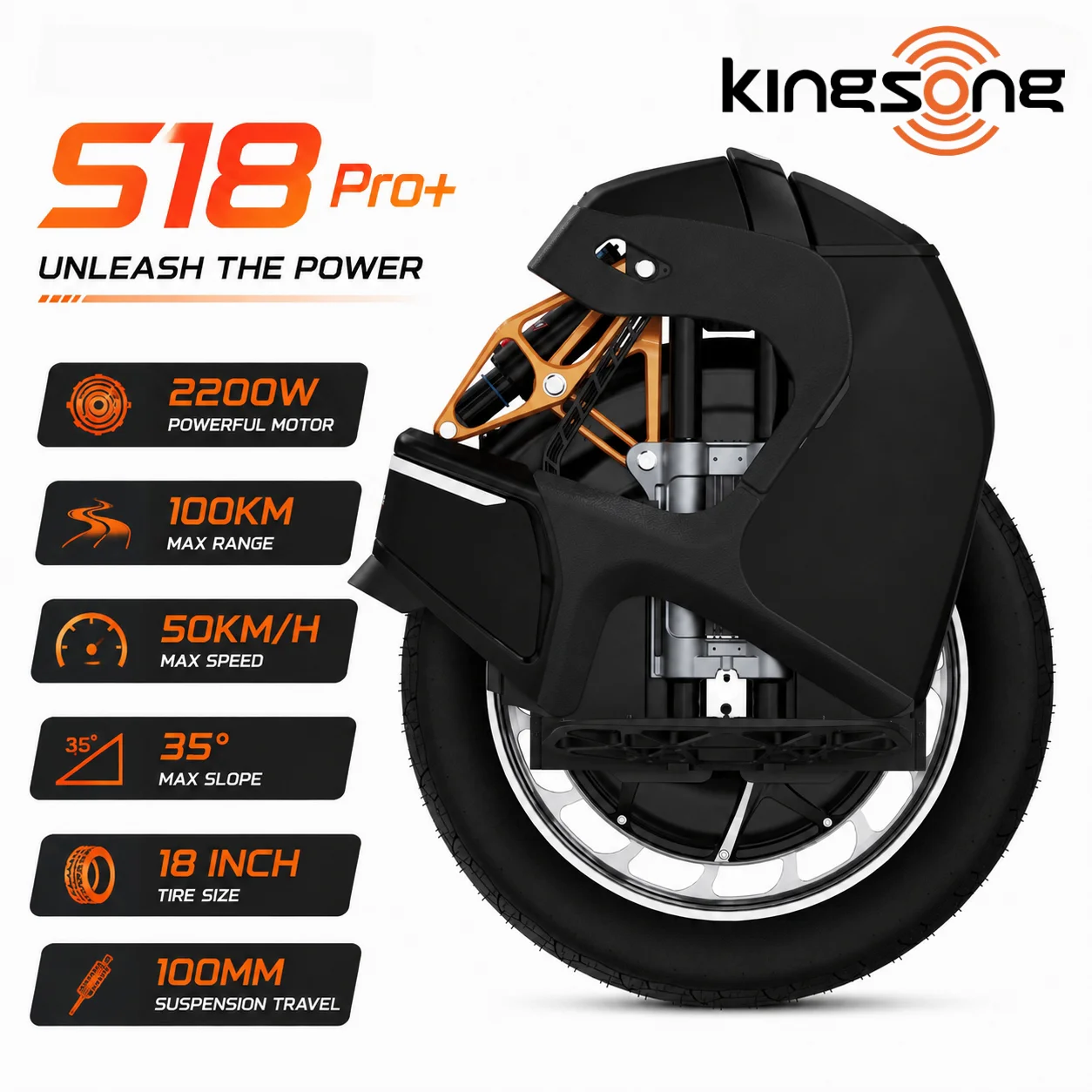 Kingsong S18 Pro+ 18