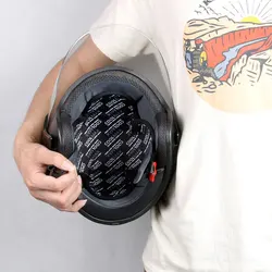 Breathable Motorcycle Helmet Insert Liner Cap Cushion Pad Quick-drying Sweat Wicking Helmet Insulation Lining Pad Casco Moto