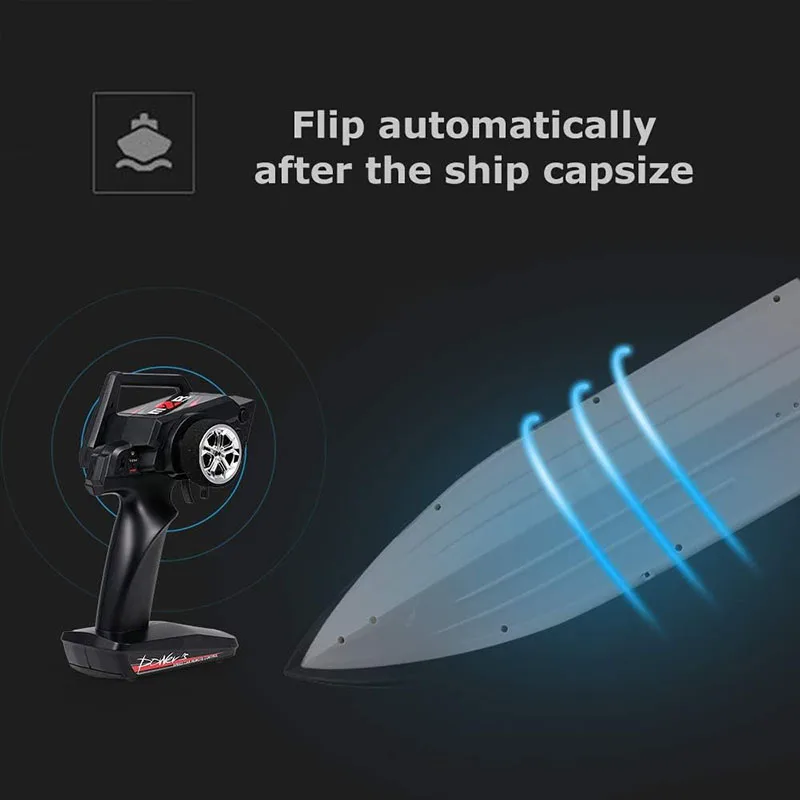 WL912-A RC Лодка 35 км/ч Высокоскоростной водный самолет RC Гоночная лодка для детей и взрослых 2,4 ГГц Лодка с дистанционным управлением